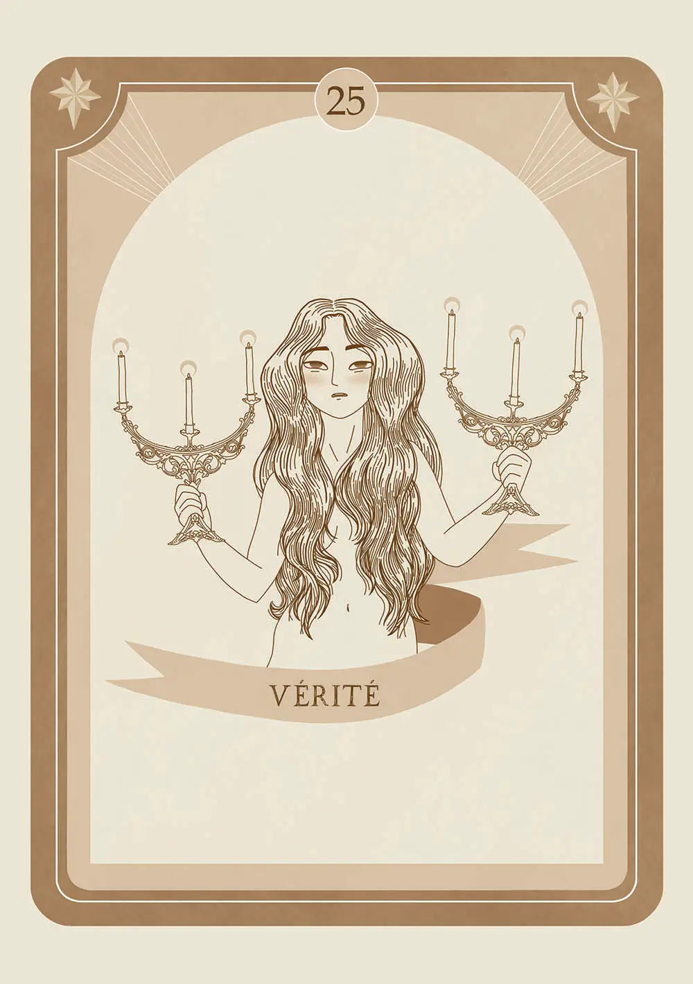Affiche - L'oracle du chemin intérieur - Format A5
