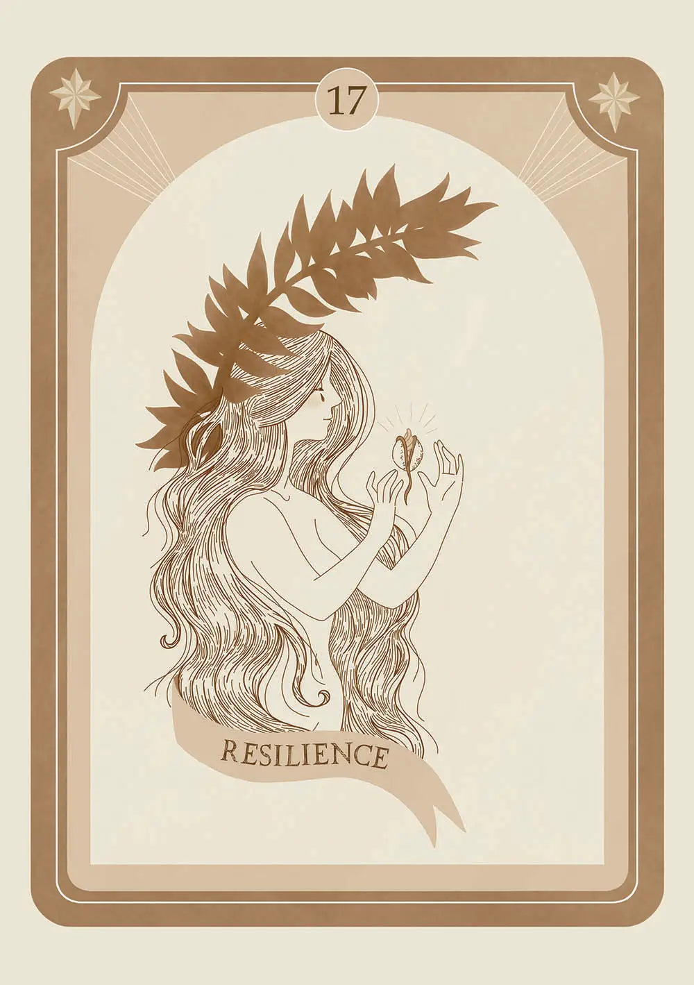 Affiche - L'oracle du chemin intérieur - Format A5