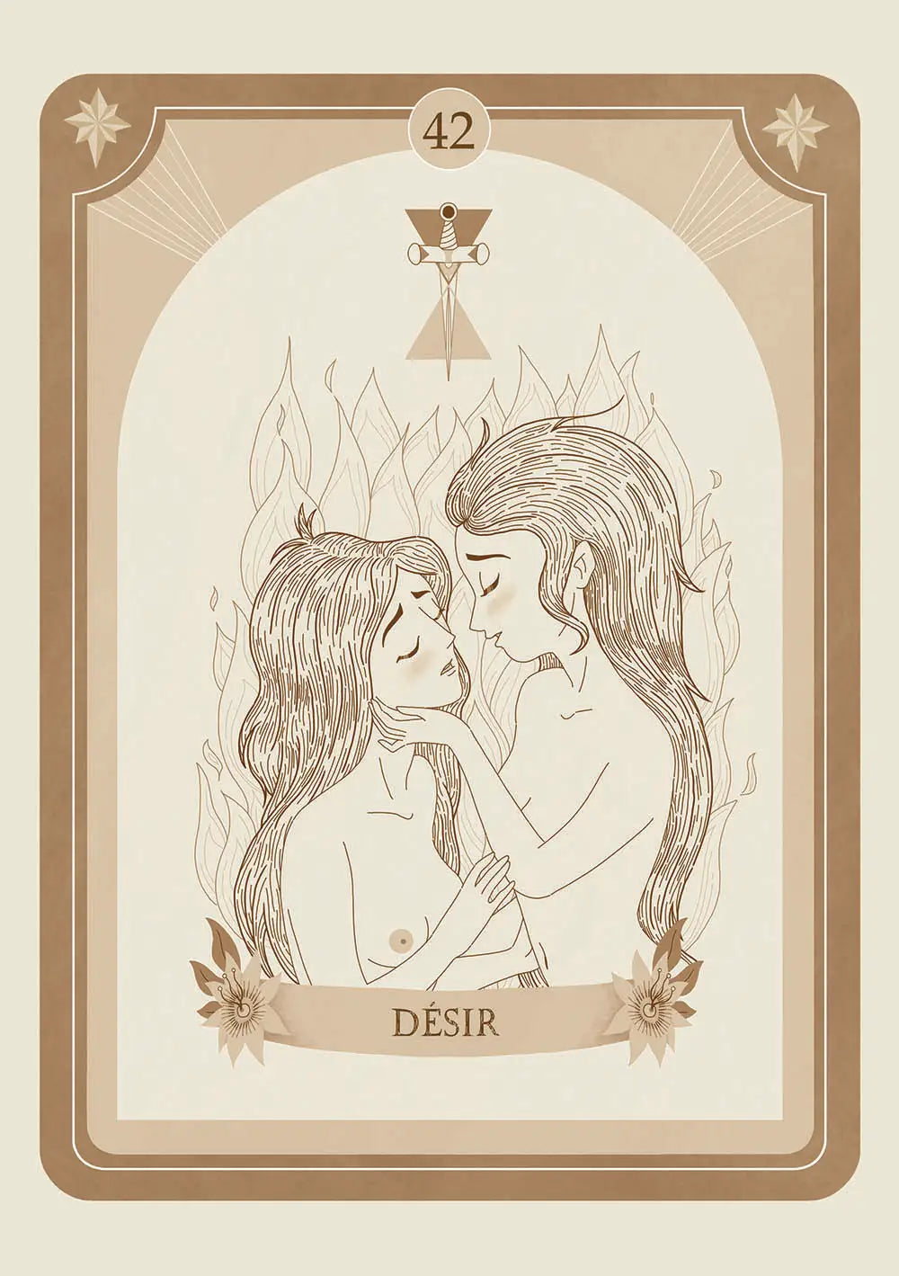 Affiche - L'oracle du chemin intérieur - Format A5