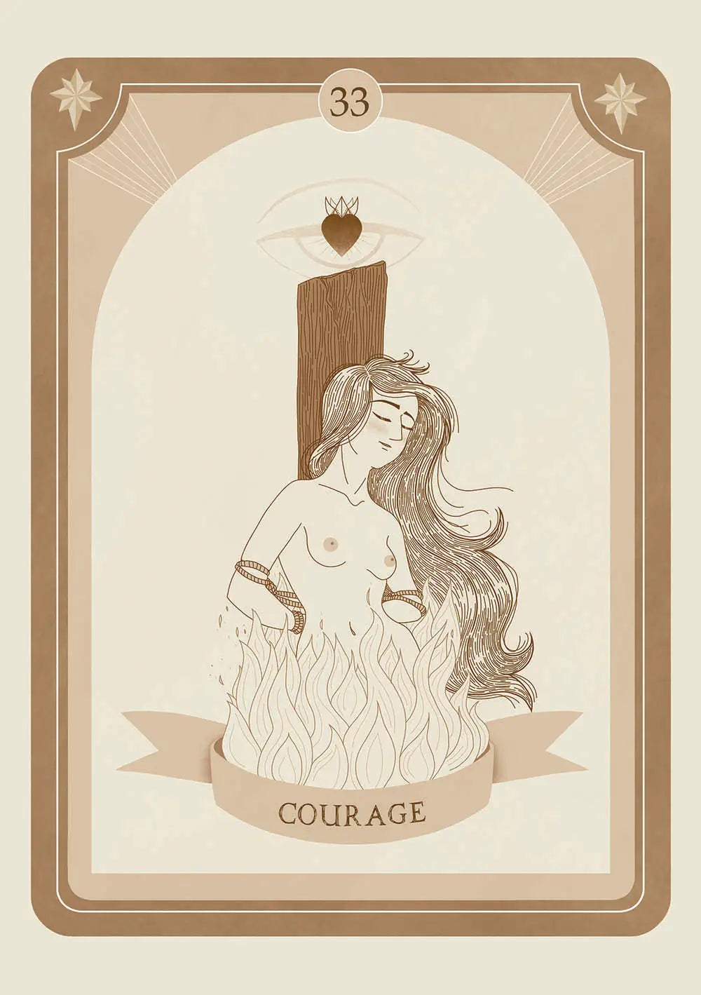 Affiche - L'oracle du chemin intérieur - Format A5