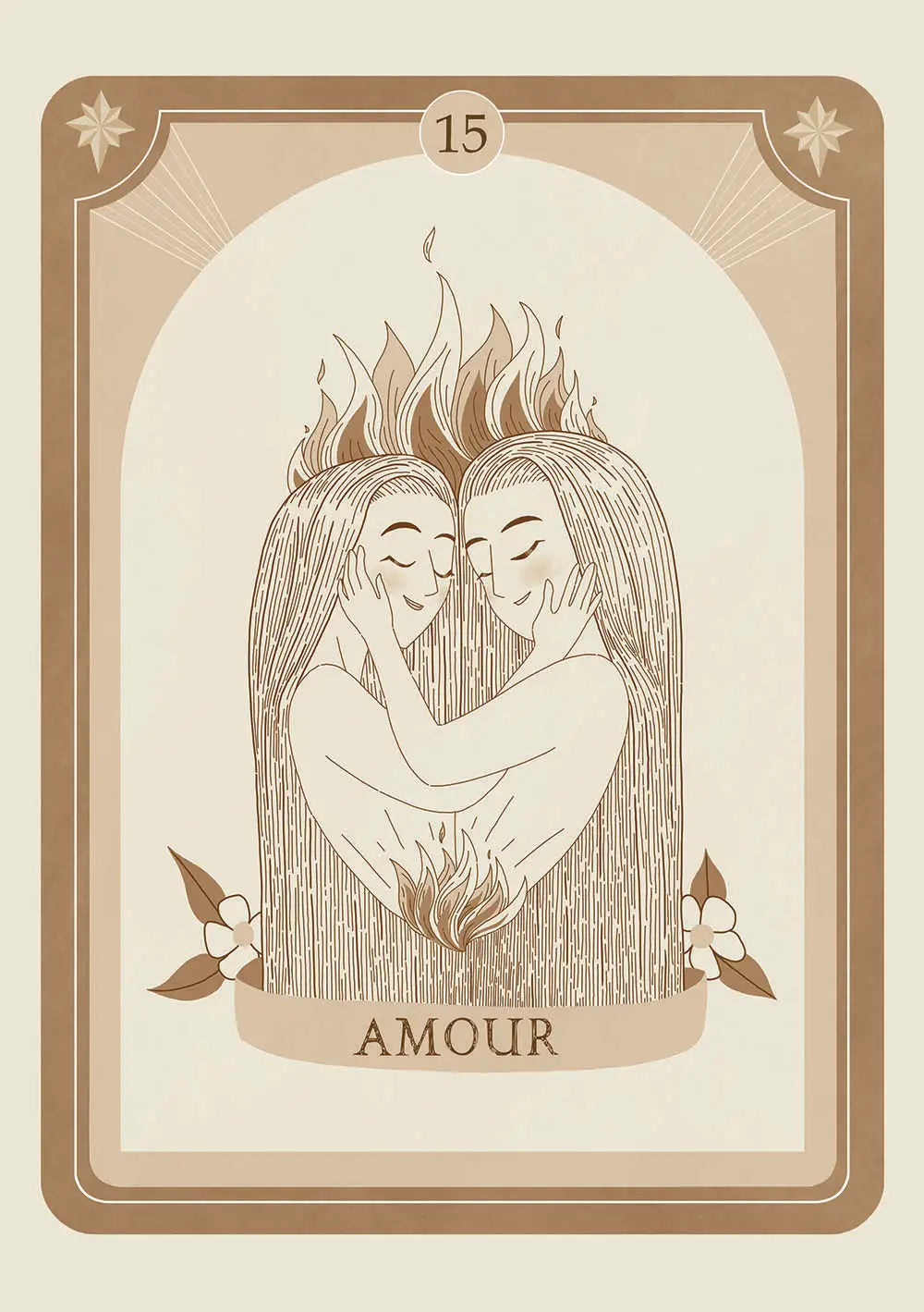 Affiche - L'oracle du chemin intérieur - Format A5